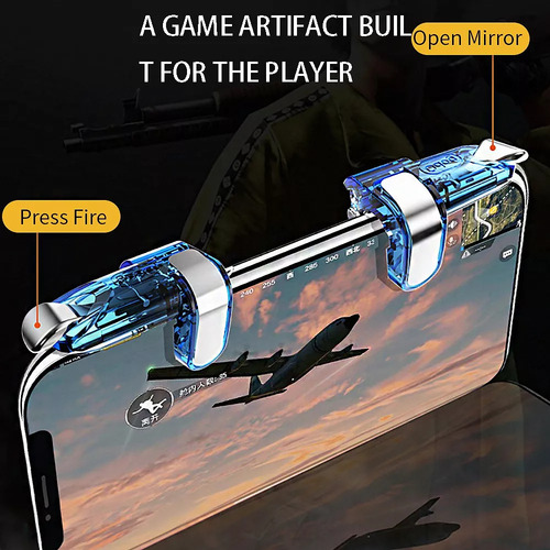 Mini Gatilho De Jogo Para Pubg Gamepad Mobile Control L1 R1