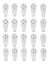 Comprar Erioctry 20pcs Ganchos Para Cuadros De Pared Duraderos Y Sin
