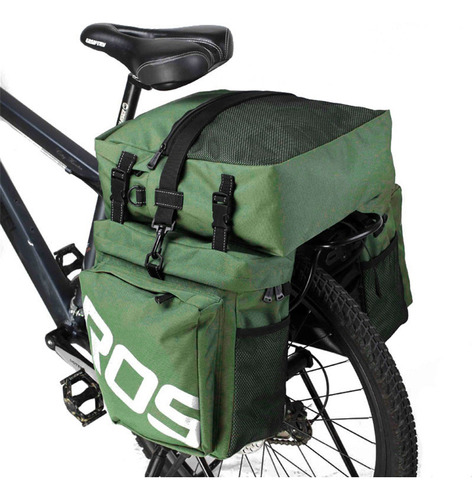 Bolsa Trasera Para Bicicleta Yougle 122053, 37 L, 3 En 1