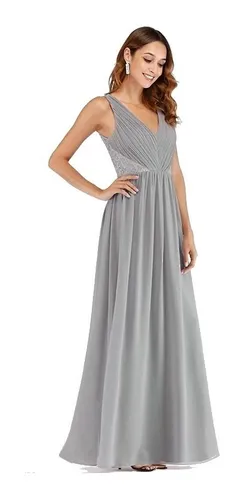 Vestido Mujer Largo Elegante Grado Prom Coctel