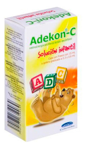 Solución Infantil Adekon-c Gotas 15 Ml