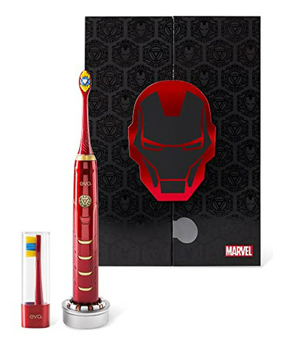 Cepillo De Dientes Eléctrico Recargable Iron Man, Suave Y Co