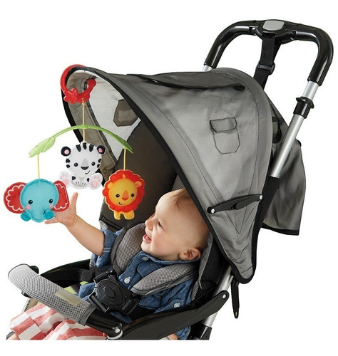 Movil Arco Para Cochecito Y Cuna Fisher Price Musical Nuevo