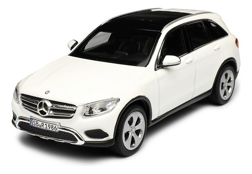 Miniatura Norev Mercedes Benz Glc 2015 Escala 1/43 Branco