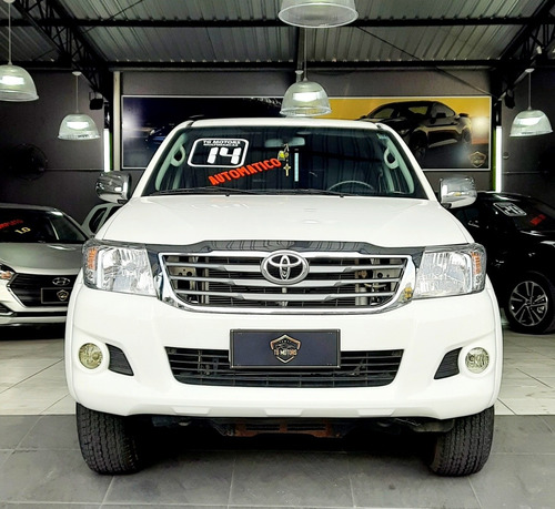 Imagem 3 de 12 de Toyota Hilux Sr Flex Automatica 2014 ! Entrada Em Ate 18x