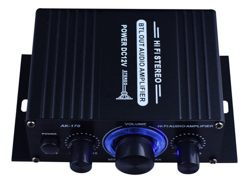 Altavoz Doméstico Sound Machine Mini Audio Ak170 Para Coche