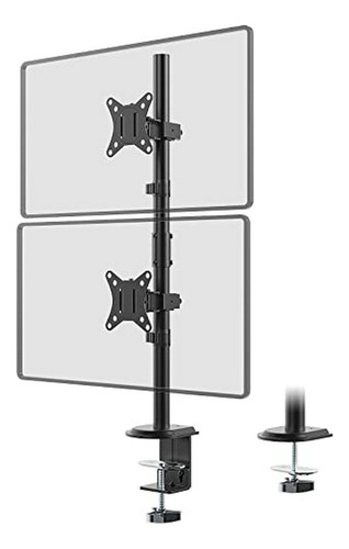 Soporte Vertical Para 2 Monitores De Hasta 32 Pulgadas.