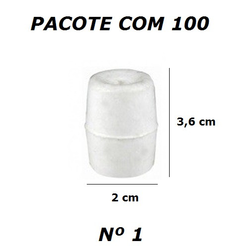 Boia Rolha N 1 - Pacote Com 100