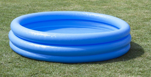Pileta inflable redonda Intex Crystal Blue 59416 de 114cm x 25cm 156L azul