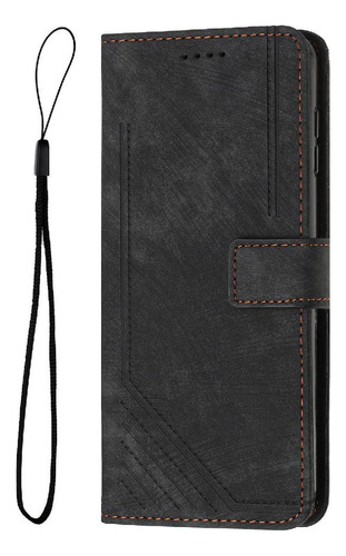 Funda Para Motorola Moto Edge 50 Fusion 5g Pu Cuero Lateral