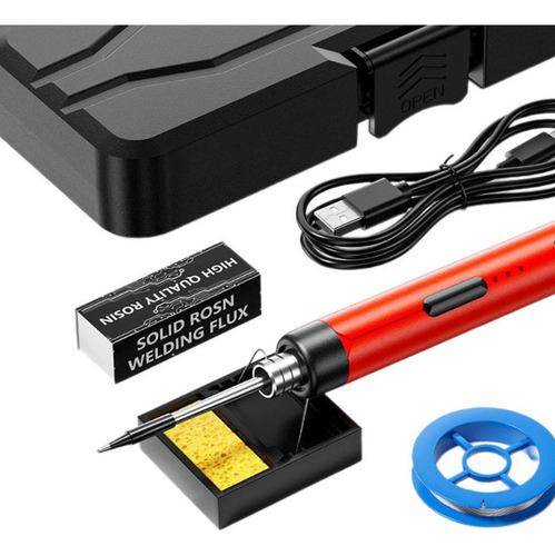 Soldador Usb, Soldador Eléctrico, Herramienta De Rojo