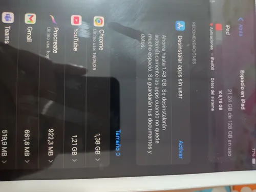 Apple iPad (7a Generación, 2019, A2197) (Usado)