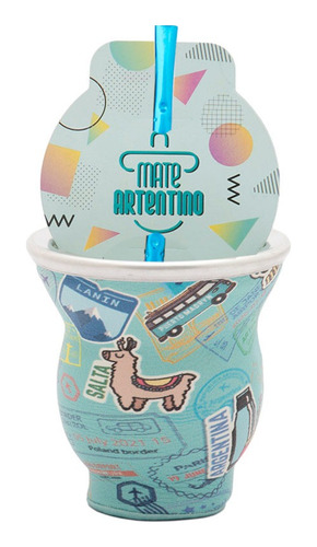 Kit 12 Mate Bombilla Set Regalo Artentino Oferta Por Mayor