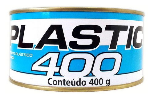 Massa Plástica 1000 Branca 400g 1mg062 Maxi Rubber