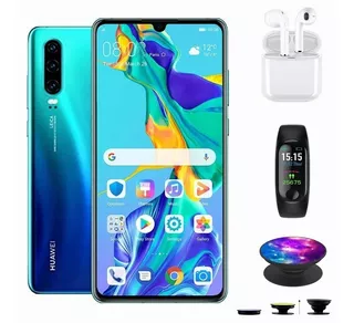 Smartphone Huawei P30 Dual Sim 256 Gb Azul Aurora 8 Gb Ram