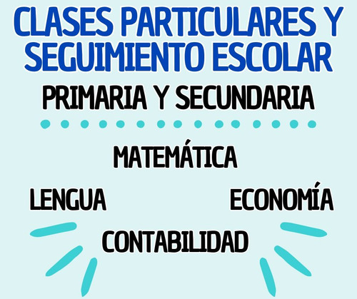 Clases Particulares Y Seguimiento Escolar