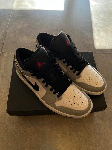 Zapatillas Nike Air Jordan 1 Low Smoke Grey Talle 9 Us 41.5 (Usado)