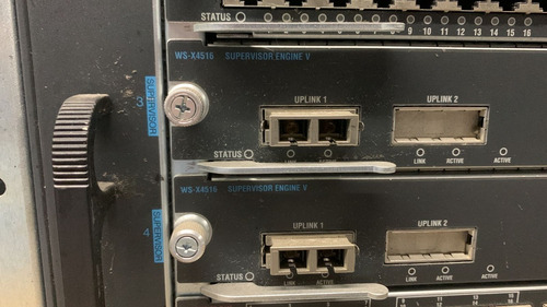 Chassis Cisco Catalyst Ws-4507r-e Ws-x4548-gb-rj45 Ws-x4516 (Usado)