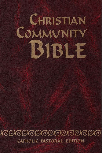 Christian Community Bible - Biblia En Ingles - Pasta Azul