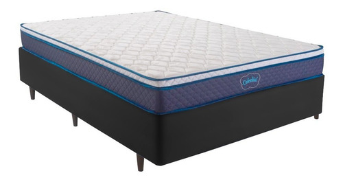 Sommier 2 Plazas Colchon Espuma Compuesto 150kg Somier Box