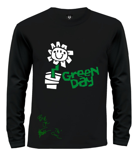 Camiseta Camibuzo Rock Green Day Kerplunk Flor