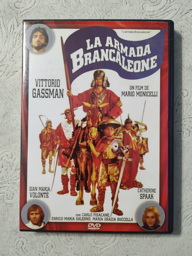 La Armada Brancaleone Dvd Original Usado En Muy Buen Estado