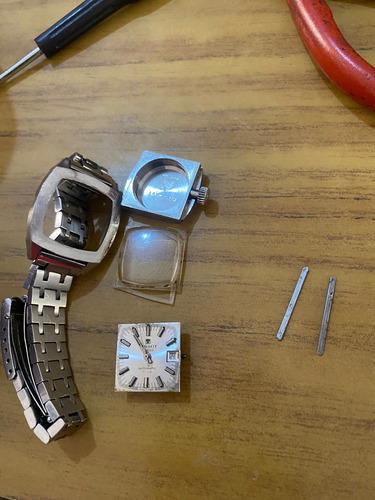Reloj Tissot T-12 Mujer Acero Plateado Cierre Mariposa Azul Acero Azul Acero Gris (Usado)