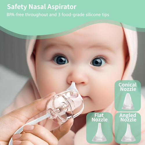 Aspirador Nasal Para Bebés, Bebés Y Niños Pequeños Recién Na