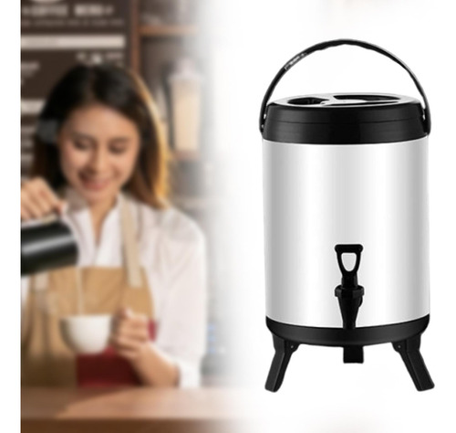 Dispensador De Bebidas De Doble Pared Con Aislamiento De 8l