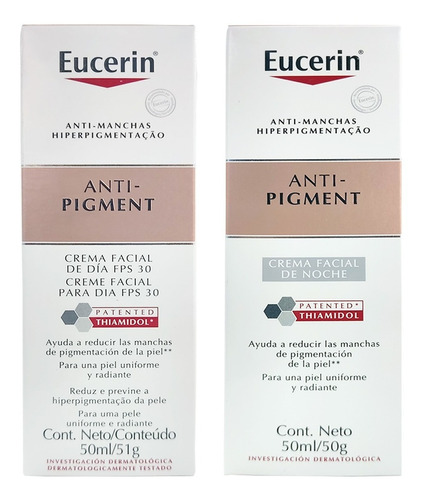 Eucerin Anti-pigmento Dia + Noche - mL a $4800