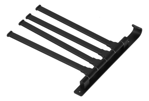 Toallero Giratorio De 4 Polos Space Aluminium