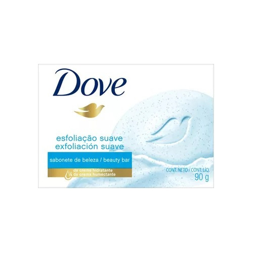 Jabón En Barra Dove Exfoliacion Suave - Beauty Bar 90 g