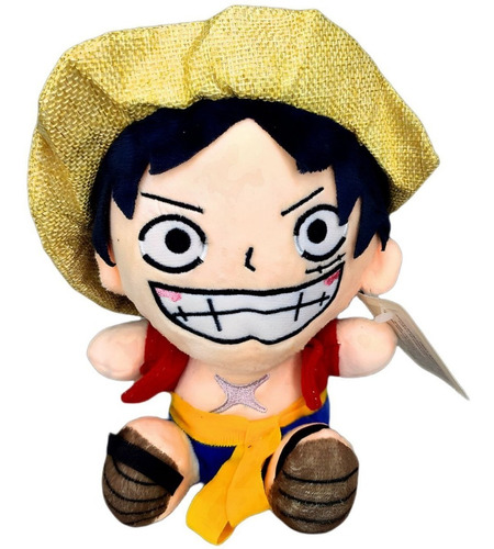 Monkey D Luffy Peluche One Piece Mugiwara Sombrero Paja Garp