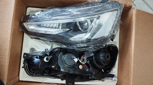 Par Farol Mitsubishi Lancer X Dark 2008-19 Xenon Devil Eyes