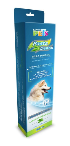 Imagen 1 de 6 de Pasta Dental Para Perros 90 Grs Limpiar Fancy Pets