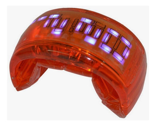 Reloj de cuarzo LED digital unisex de Odm Data, color rojo