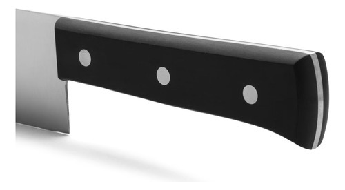 Cuchillo Doble Mango Corta Queso 26cm Arcos Negro