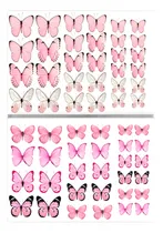 Comprar Mariposas Comestibles X15 Hojas De Papel Arroz A Elección