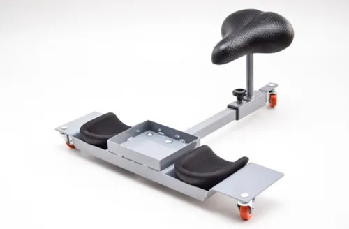 Imagem 4 de 4 de Carrinho Assento Piso Azulejista Pedreiro Ergonômico Banco