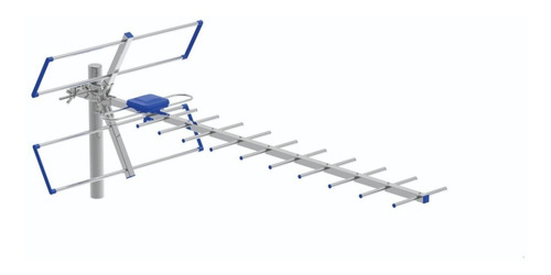 Imagen 3 de 6 de Antena Exterior Para Tv Digital Isdb-t Hasta 120km