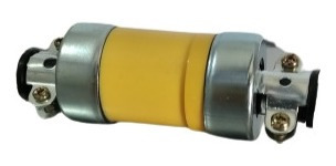 Imagen 2 de 4 de Toma Y Enchufe 110v 15 Amp Macho Hembra. Pack 2 Unidades