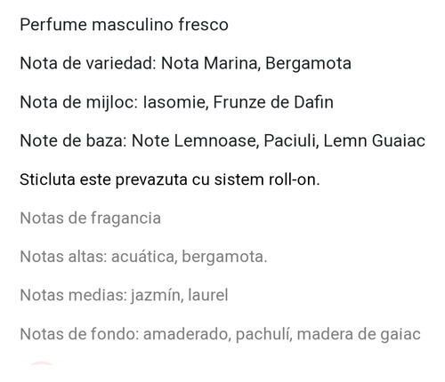 Lord Blue Perfume Al Rehab 6 Ml Acuático Patchuli Fresco