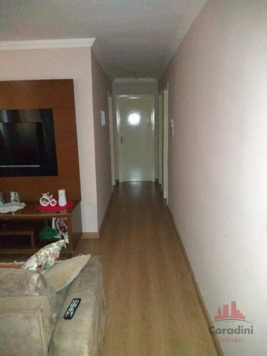 Imagem 8 de 19 de Apartamento Com 3 Dormitórios À Venda, 63 M² Por R$ 185.000,00 - Parque João De Vasconcelos - Sumaré/sp - Ap1147