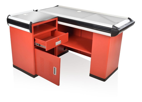 Caja Checkout Mostrador Cajero 1.50 X 1.13 X 0.81 M.