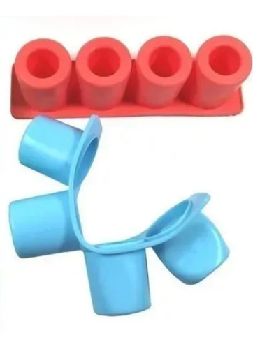 Imagen 3 de 5 de Molde Para Hacer Macetas Molde Silicona X 4 Para Maceta