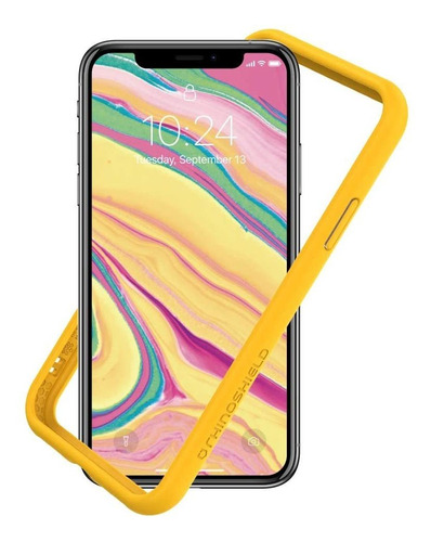 Funda Rhinoshield Bumper Para iPhone X/ Xs - Amarillo.