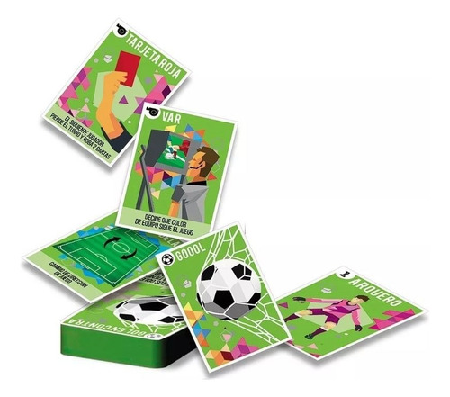 Juego De Cartas Diez Card Game Futbol Toyco Dgl Games