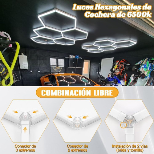 Luminária Colméia Hexagonal 110v/220v Led 5 Células