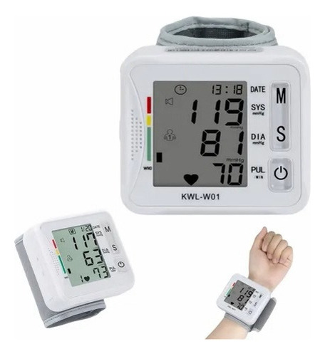 Tensiómetro Electrónico Seisa Kwl-w01 - Precisión Y Confort Blanco