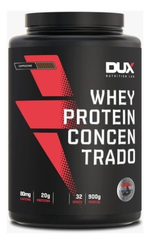 Whey Protein Concentrado Pote (900g) - Sabor: Capuccino Cappuccino